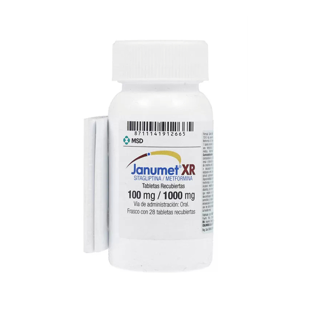 buy online Janumet Xr [100mg/1000mg] Tablets 28's   Qatar Doha