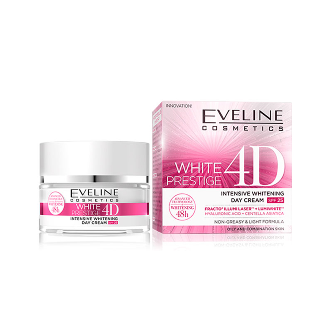 Eveline White Prestige 4d Day Cream 50ml product available at family pharmacy online buy now at qatar doha