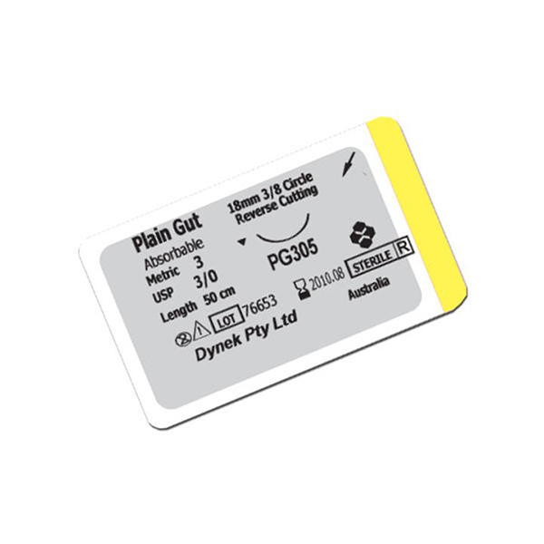 buy online 	Suture Plain Gut - Dynek 4/0  Qatar Doha