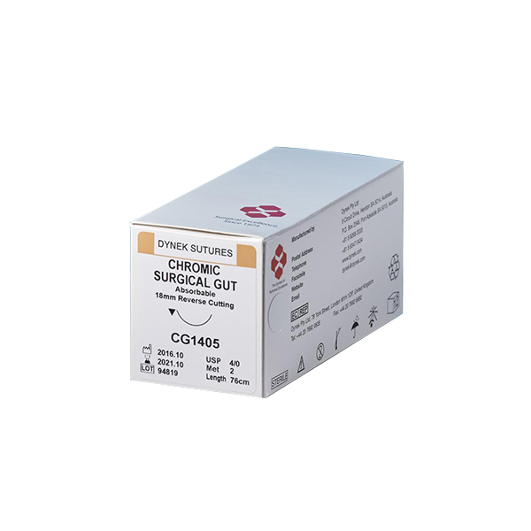 buy online 	Suture Chromic Gut - Dynek 2/0 X 50Cm On 30Mm 3/8  Qatar Doha