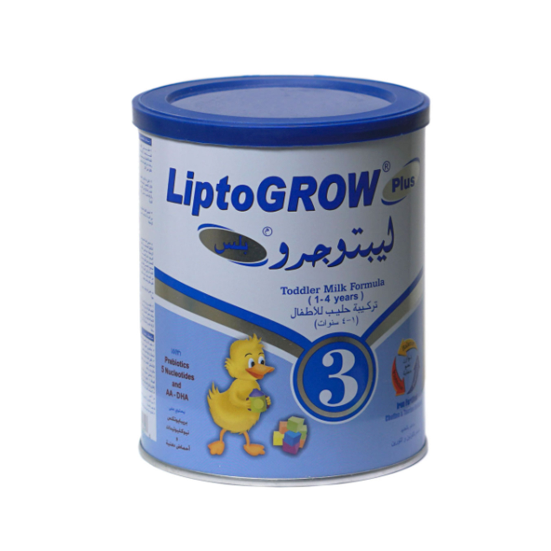 buy online Liptogrow Plus [3] Milk Powder 400Gm   Qatar Doha