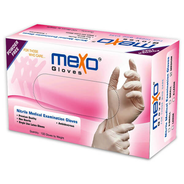Gloves Nitrile Exmn./Pf [M] 100'S - Topgloves - Mexo product available at family pharmacy online buy now at qatar doha