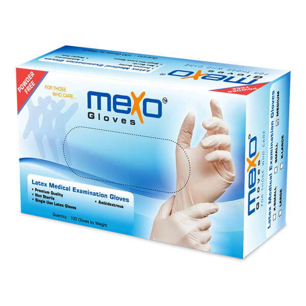Gloves Latex Exmn/Pf [M] 100'S - Topgloves - Mexo product available at family pharmacy online buy now at qatar doha