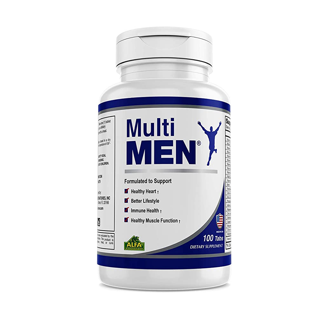 Alfa Multi Men Super Potent 100.s product available at family pharmacy online buy now at qatar doha