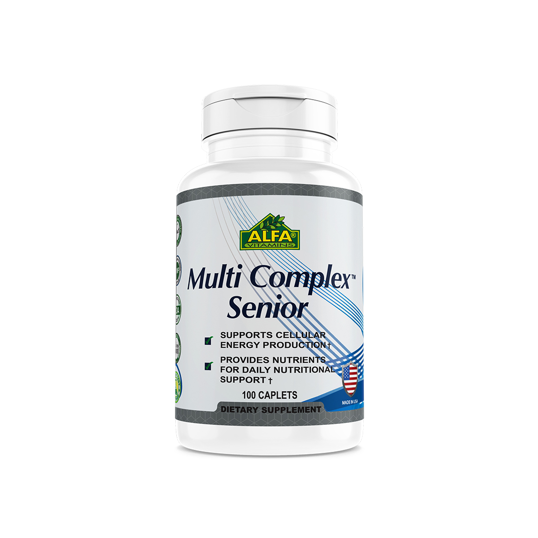 Alfa Multi Complex Senior 100.s#96159 product available at family pharmacy online buy now at qatar doha