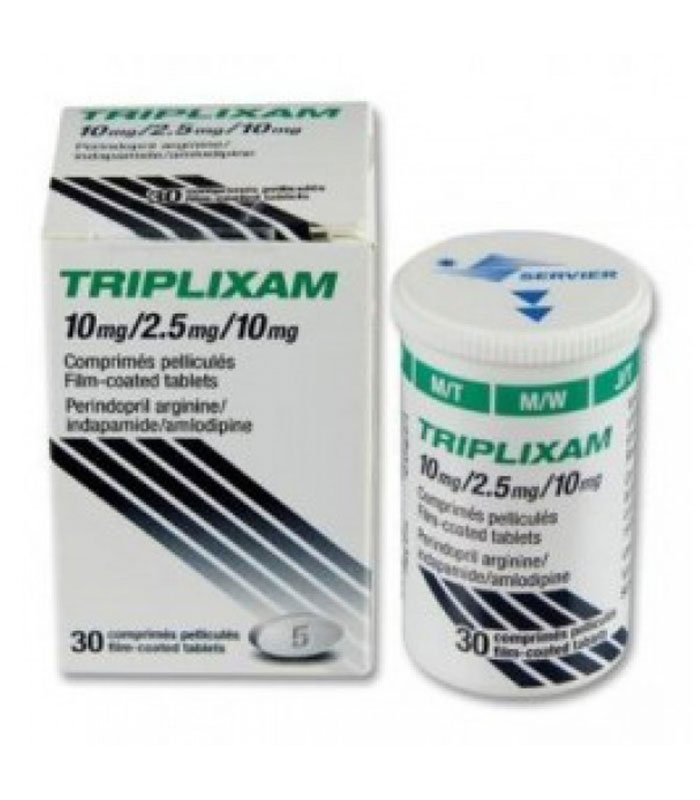 buy online Triplixam [10mg/2.5mg/10mg]tablet 30's   Qatar Doha