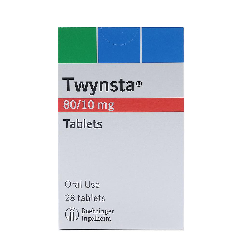 buy online Twynsta [80/10mg] Tablets 28's   Qatar Doha