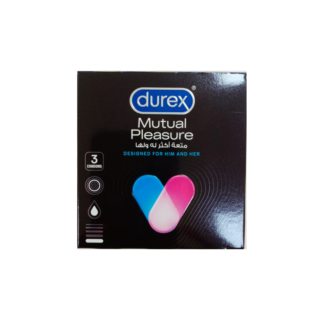 Durex Mutual Pleasure Condoms 3'S product available at family pharmacy online buy now at qatar doha