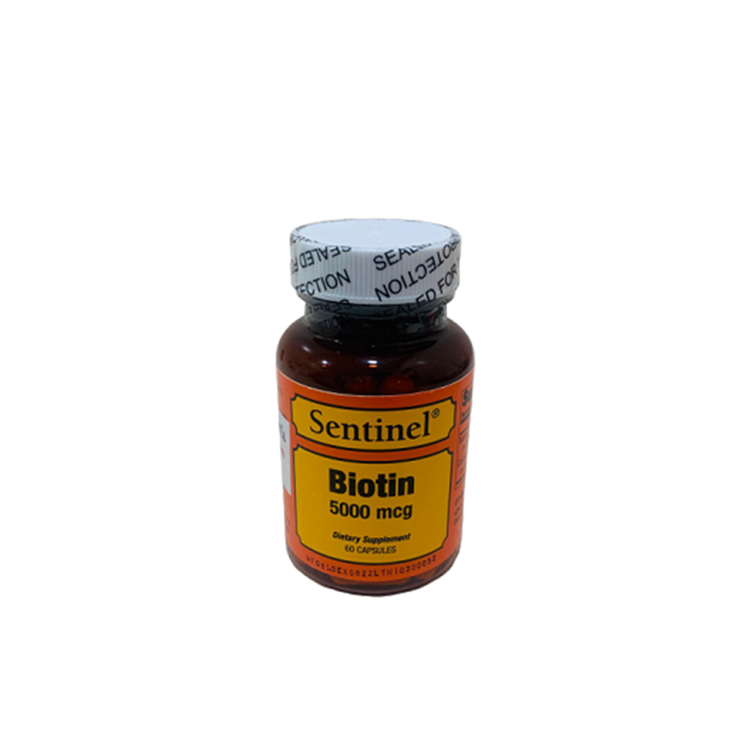 buy online Sentinel Biotin 5000mcg 60 Capsules   Qatar Doha