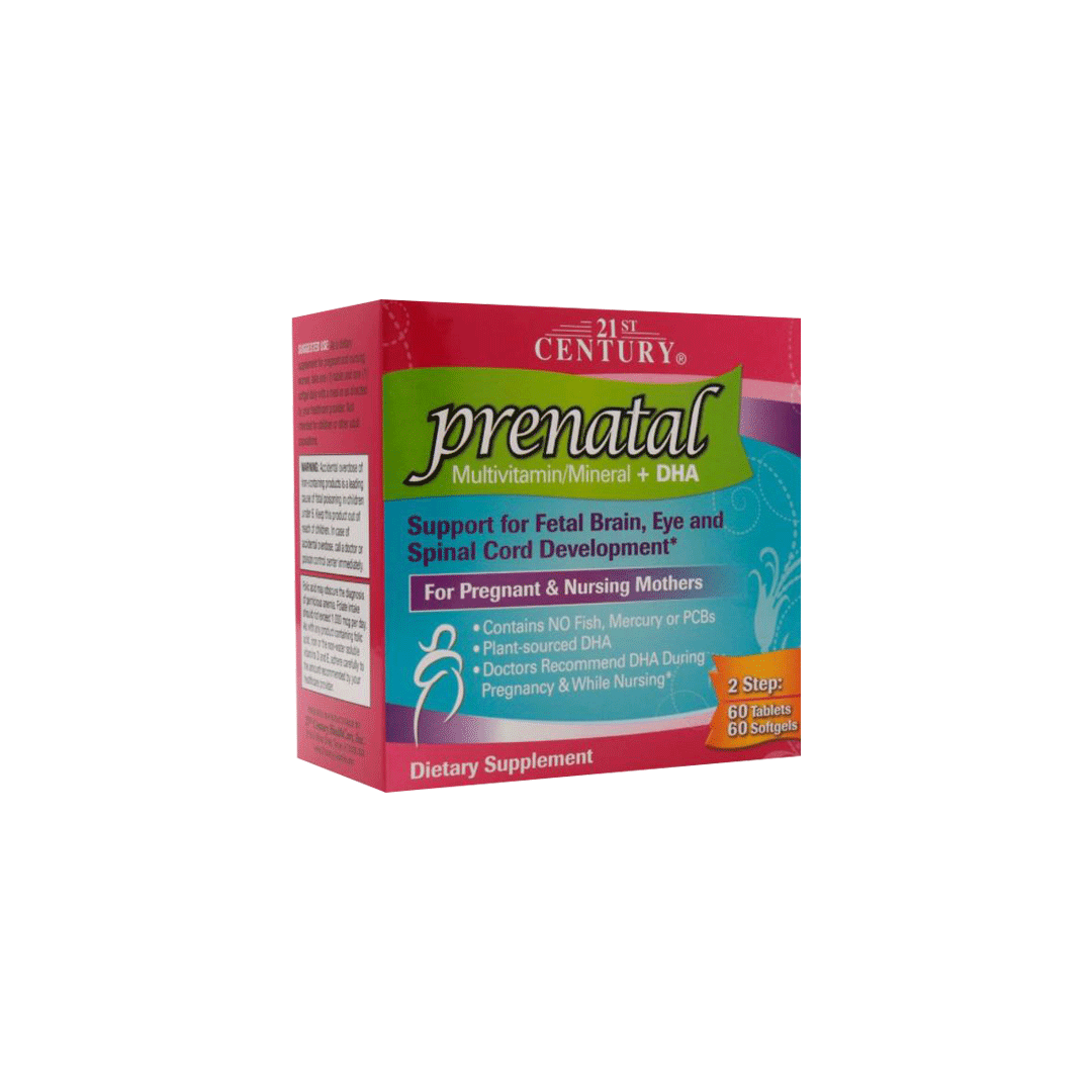 21 Ch Prenatal + Dha Tablet 60+ 60.s product available at family pharmacy online buy now at qatar doha