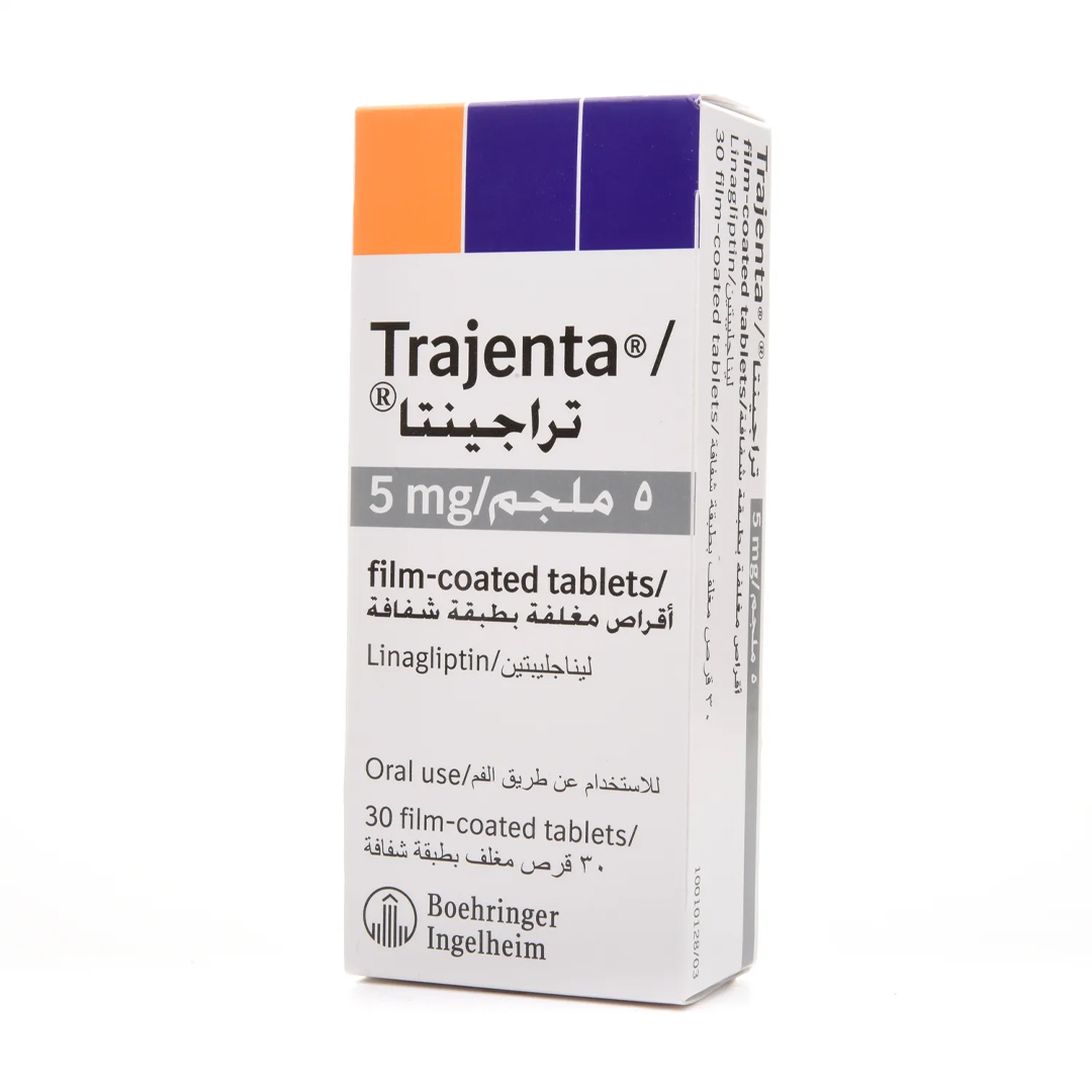 buy online Trajenta 5mg Film Coated Tablets 30's   Qatar Doha