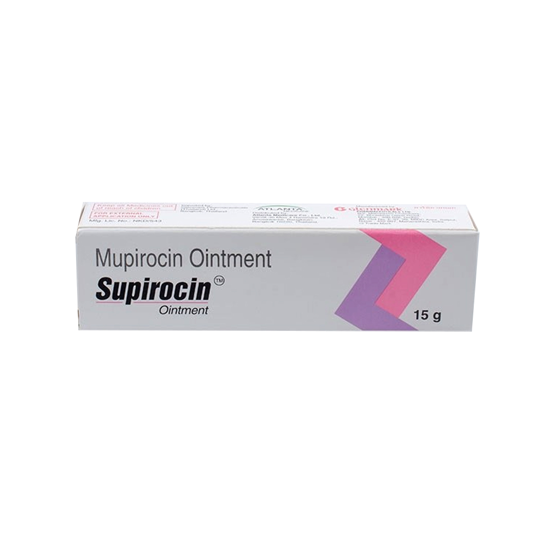 Supirocin 2% Ointment 15gm product available at family pharmacy online buy now at qatar doha