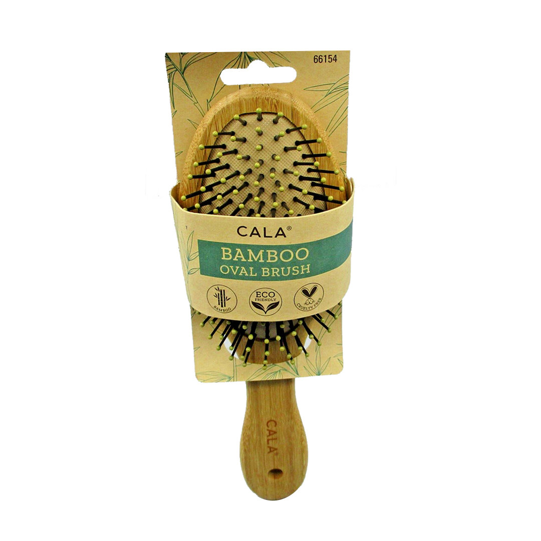 Cala Bamboo Oval Hair Brush-66154 product available at family pharmacy online buy now at qatar doha