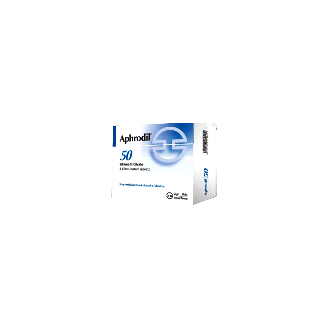 Aphrodil (50mg) Tablet 4.s product available at family pharmacy online buy now at qatar doha
