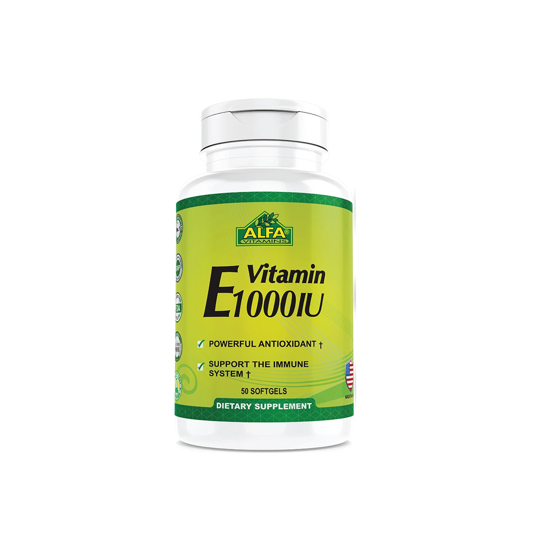 Alfa Vitamin E 1000iu Tablets 50.s #17004 product available at family pharmacy online buy now at qatar doha