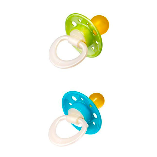 buy online 	Soother Latex Cherry Round - Babico Size 2 - Girl  Qatar Doha