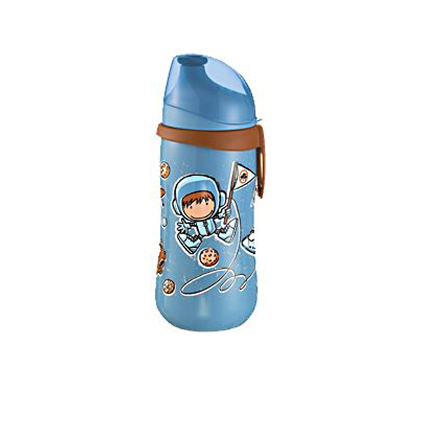 Cup Kids Cup Push Pull Lid Boy 8m- 330ml [350519] product available at family pharmacy online buy now at qatar doha