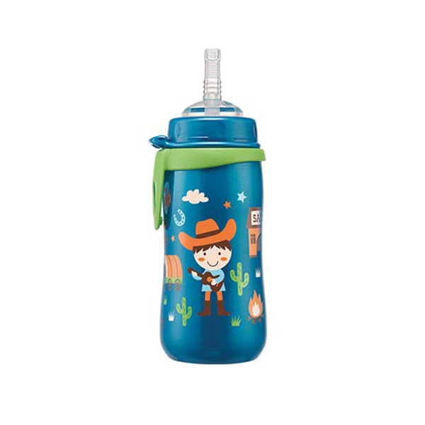 buy online Feeding Bottle Straw Cup - Babico Girl 12M+  Qatar Doha