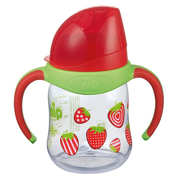 Bottle Plastic+silicone Teat -150ml Red 0m +[350779] product available at family pharmacy online buy now at qatar doha