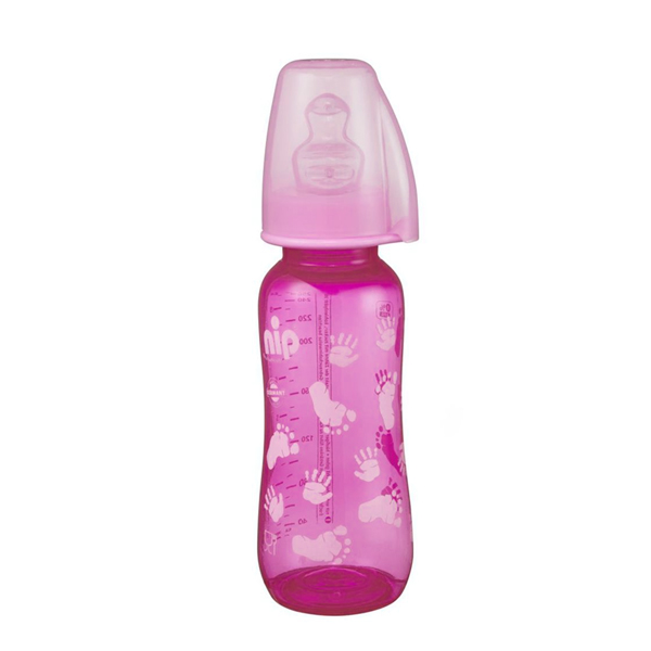 buy online Feeding Bottle Glass - Babico Girl  Qatar Doha