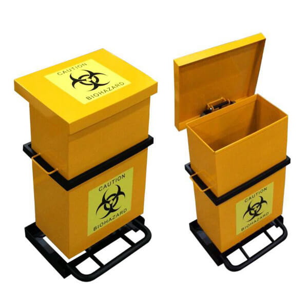 Waste Bin Portable-Pb-300-Meditron product available at family pharmacy online buy now at qatar doha