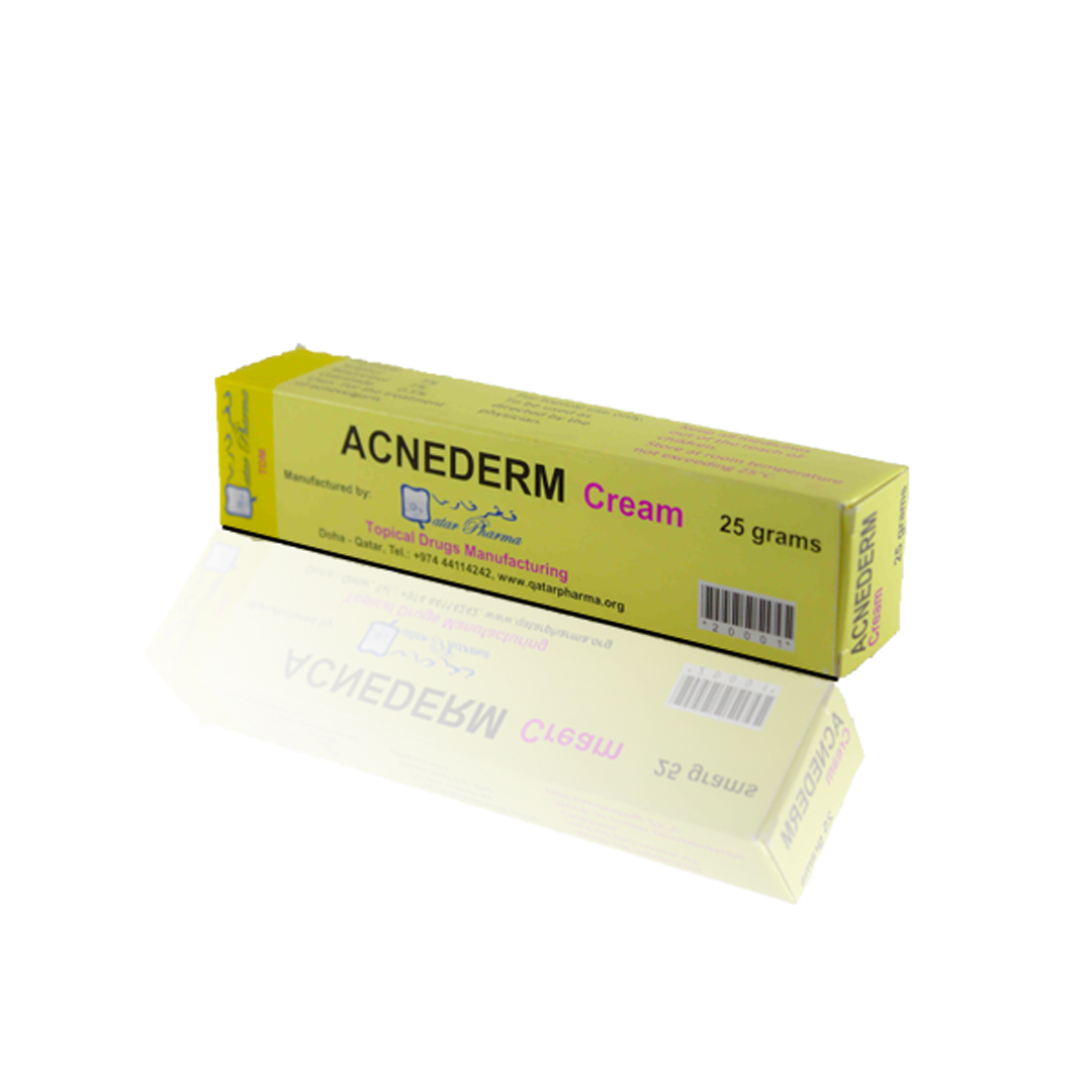 Acnederm Cream 25 Gm (qatar Pharma) product available at family pharmacy online buy now at qatar doha