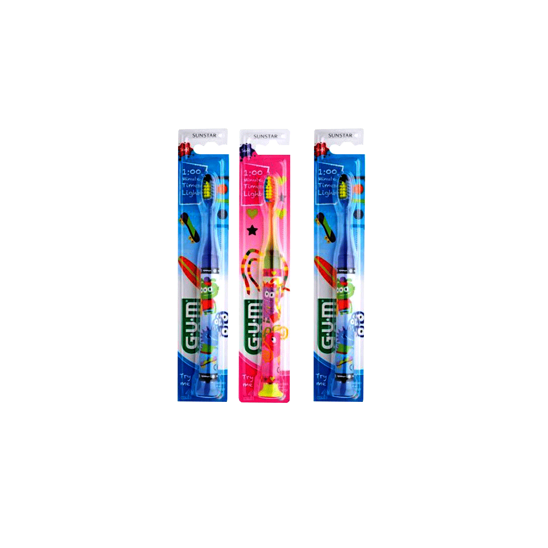 Gum Junior Monster Tooth Brush Light Up (903M) product available at family pharmacy online buy now at qatar doha