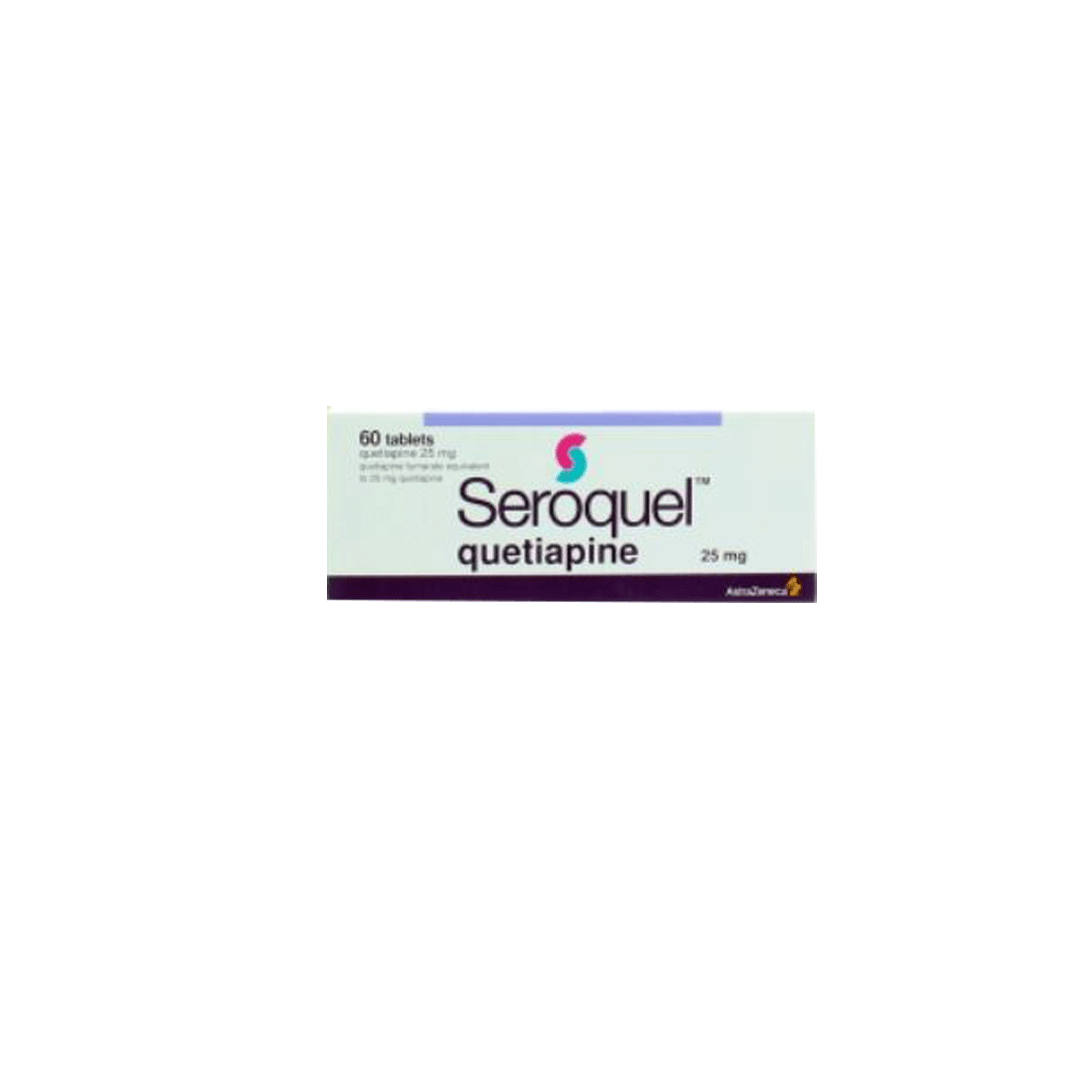 buy online Seroquel 25mg Tablet 60's   Qatar Doha