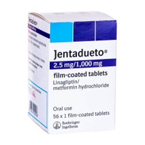 Jentadueto (2.5mg/1000mg) Film Coated Tablets 60.s product available at family pharmacy online buy now at qatar doha