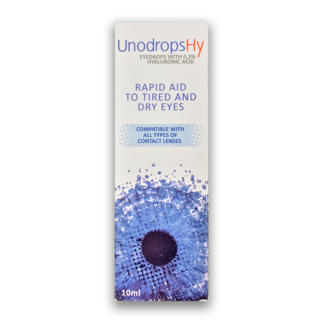 Unodrops Hy Eye Drops 0.3% 10 Ml product available at family pharmacy online buy now at qatar doha