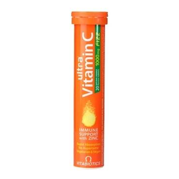 Ultra Vitamin C& Zinc Eff. Tablets 20.s product available at family pharmacy online buy now at qatar doha