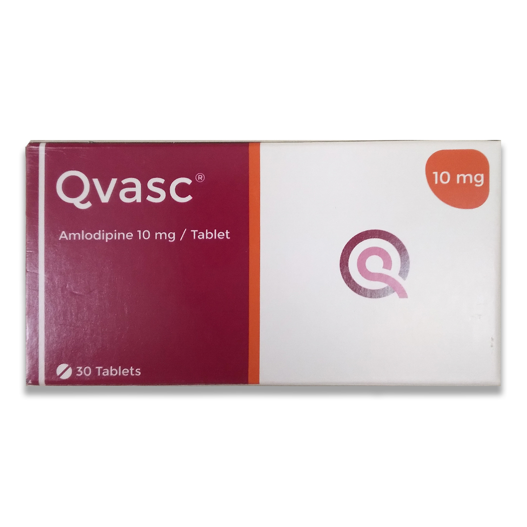 Qvasc 10 Mg Tablets 30.s product available at family pharmacy online buy now at qatar doha
