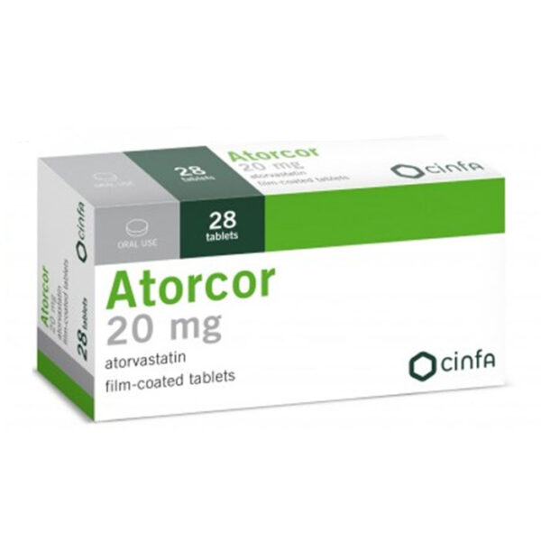 buy online Atorcor 20 Mg Tablet 28's   Qatar Doha