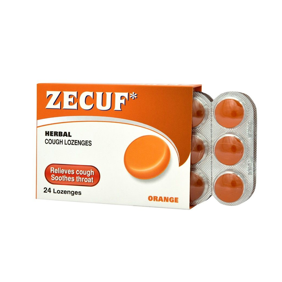 Zecuf Lozenges Orange 24.s product available at family pharmacy online buy now at qatar doha