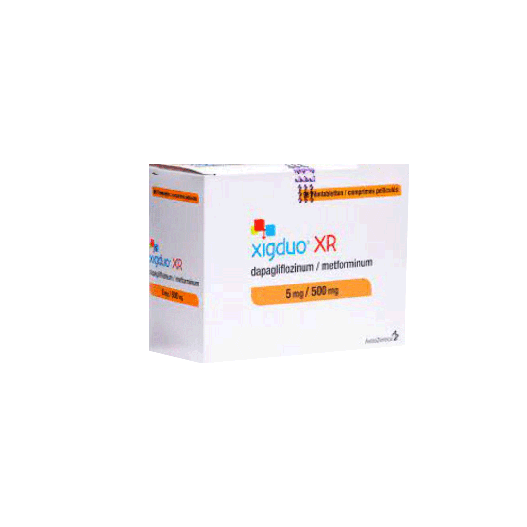 buy online Xigduo Xr (5Mg/500Mg) Tablet 30'S   Qatar Doha