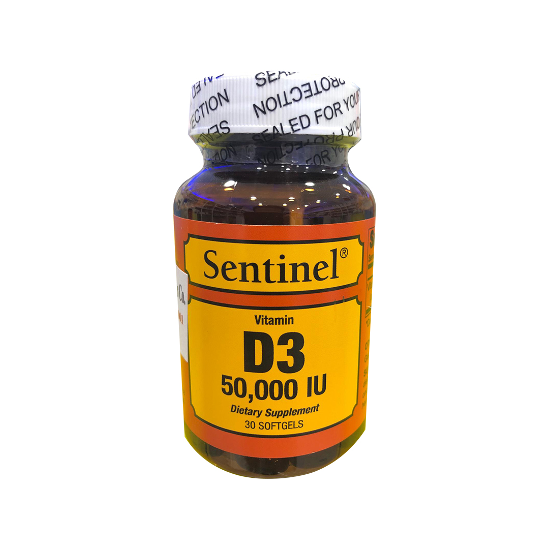 buy online Vit D3-50000 Softgel 30'S Sentinel   Qatar Doha
