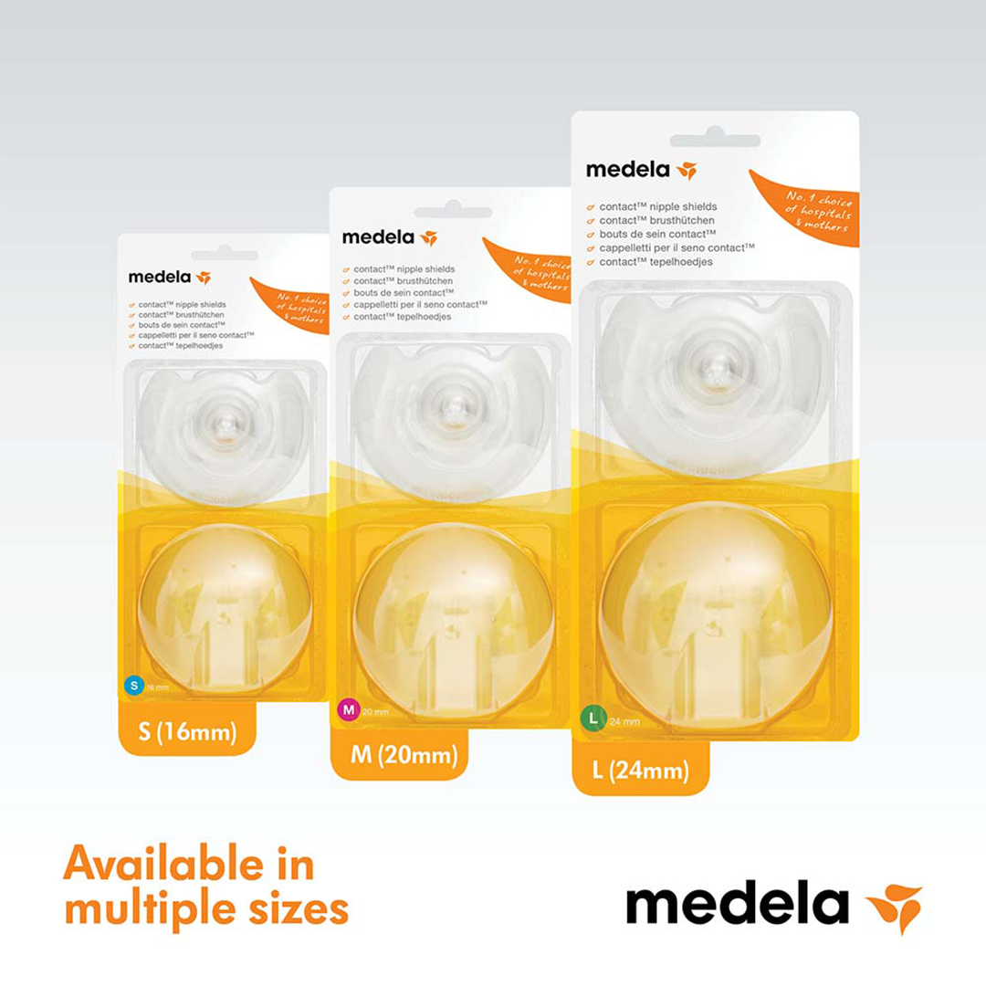 Medela Contact Nipple Shield With Storage Box 2.s product available at family pharmacy online buy now at qatar doha