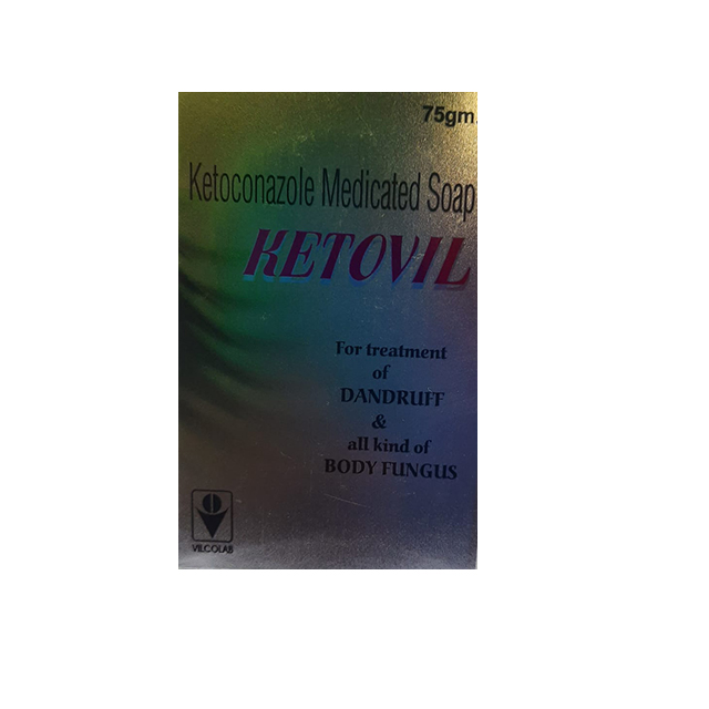 buy online Ketovil Ketoconazole Soap 75Gm	   Qatar Doha