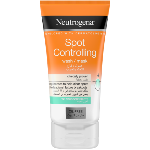 Neutrogena Clear & Protect 2 In 1 Wash Mask product available at family pharmacy online buy now at qatar doha