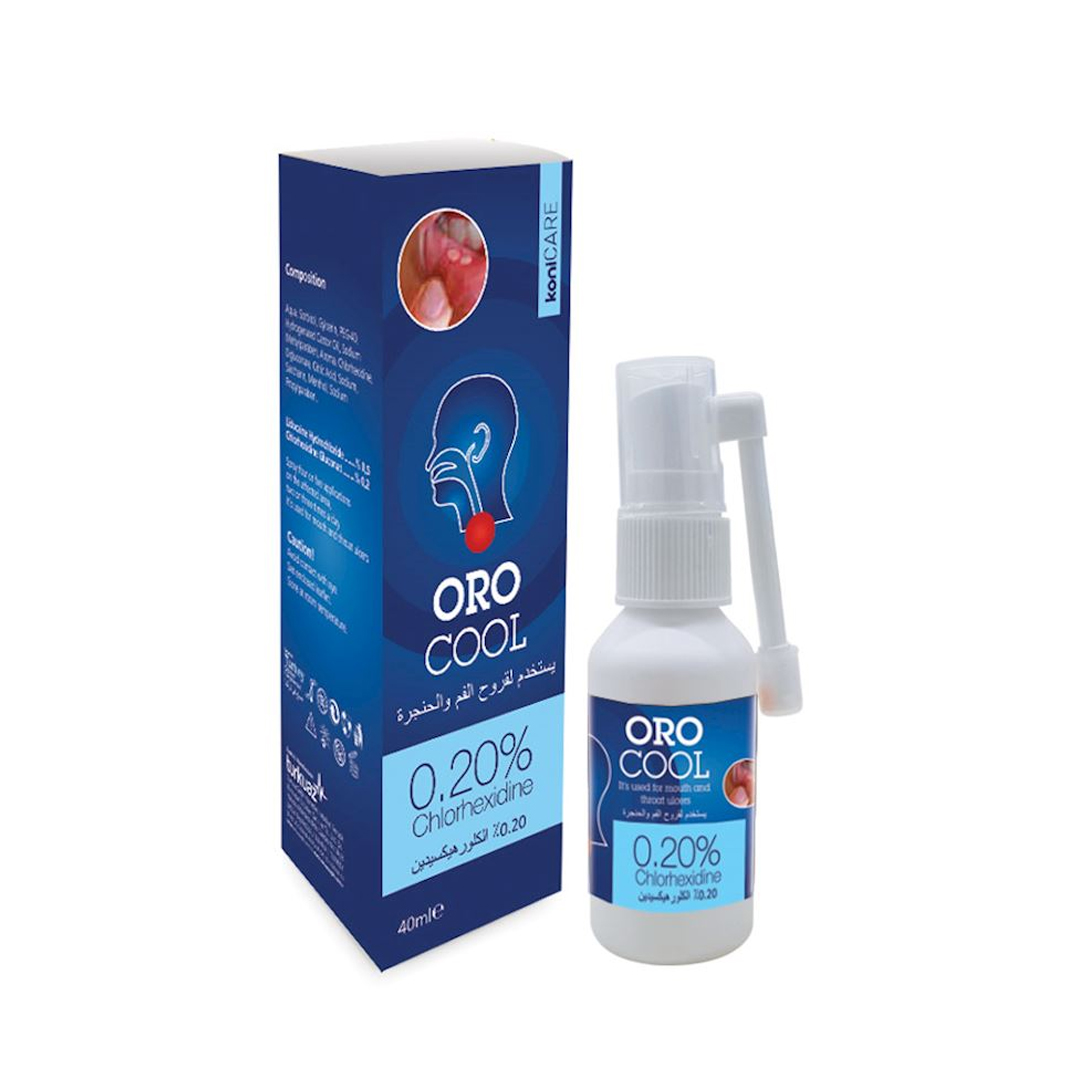 Orocool Spray 40ml product available at family pharmacy online buy now at qatar doha