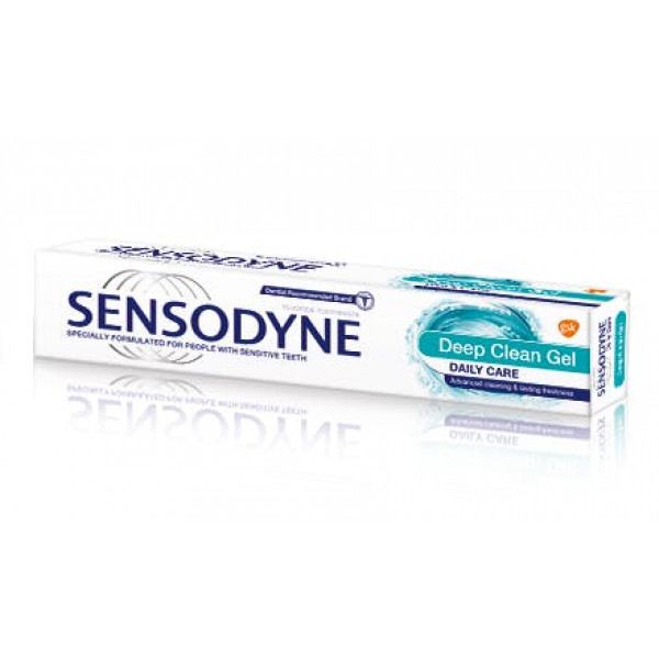 Sensodyne Deep Clean Gel Tp 75Ml product available at family pharmacy online buy now at qatar doha