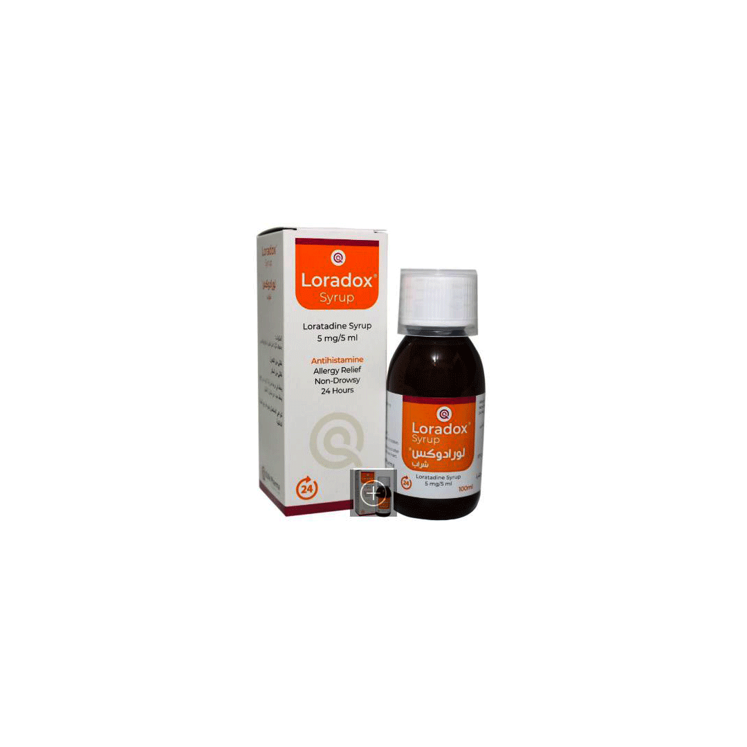 buy online Loradox Syrup 100Ml   Qatar Doha