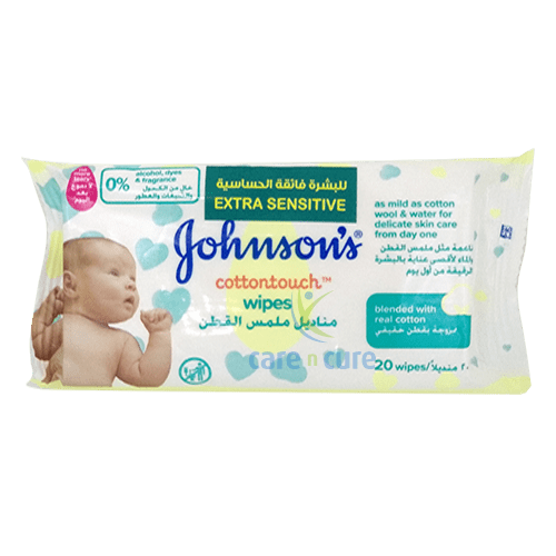 Js Cotton Touch Wipes 20S product available at family pharmacy online buy now at qatar doha
