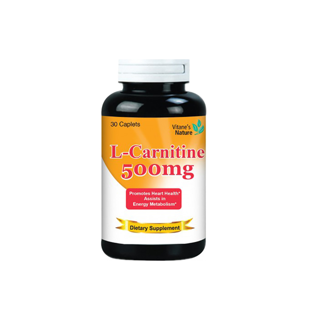 L-carnitine 500mg Caplets 30.s Vitane.s product available at family pharmacy online buy now at qatar doha
