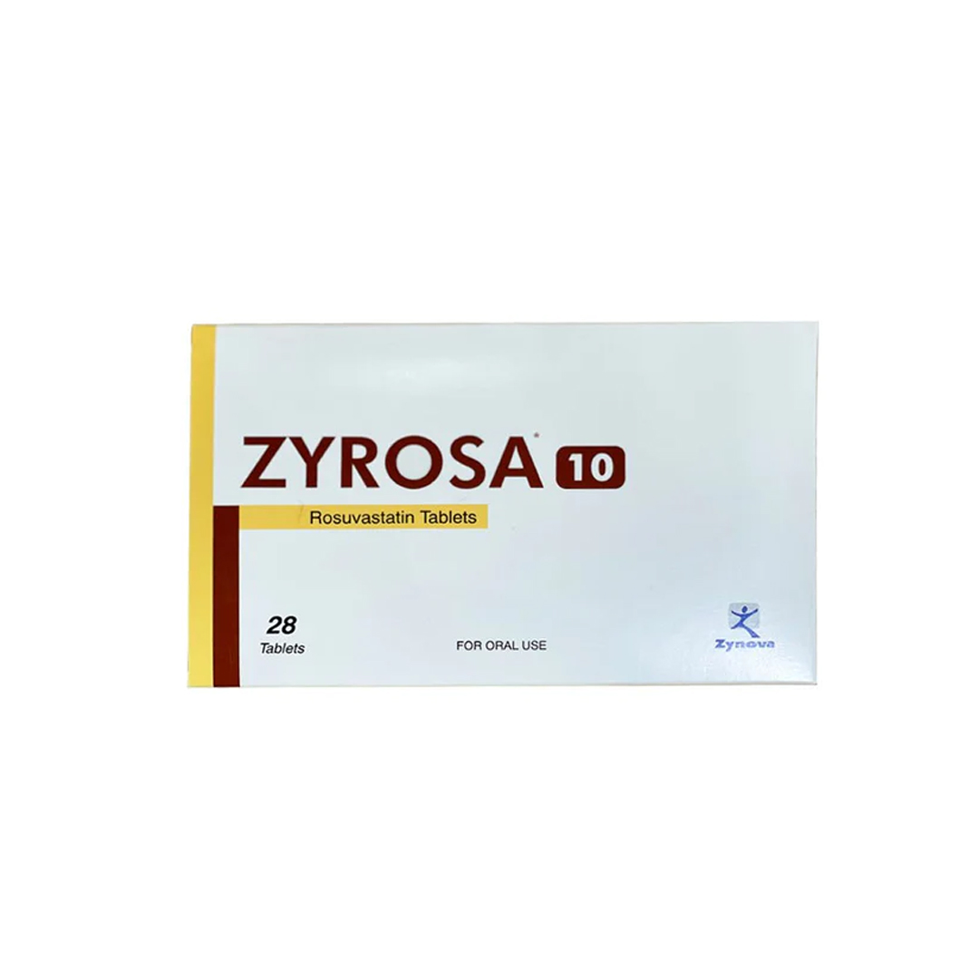 buy online Zyrosa 10 Mg Tablet 28's   Qatar Doha