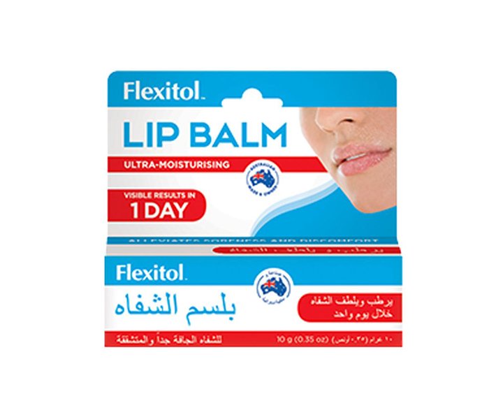 Flexitol Lip Balm 10G product available at family pharmacy online buy now at qatar doha