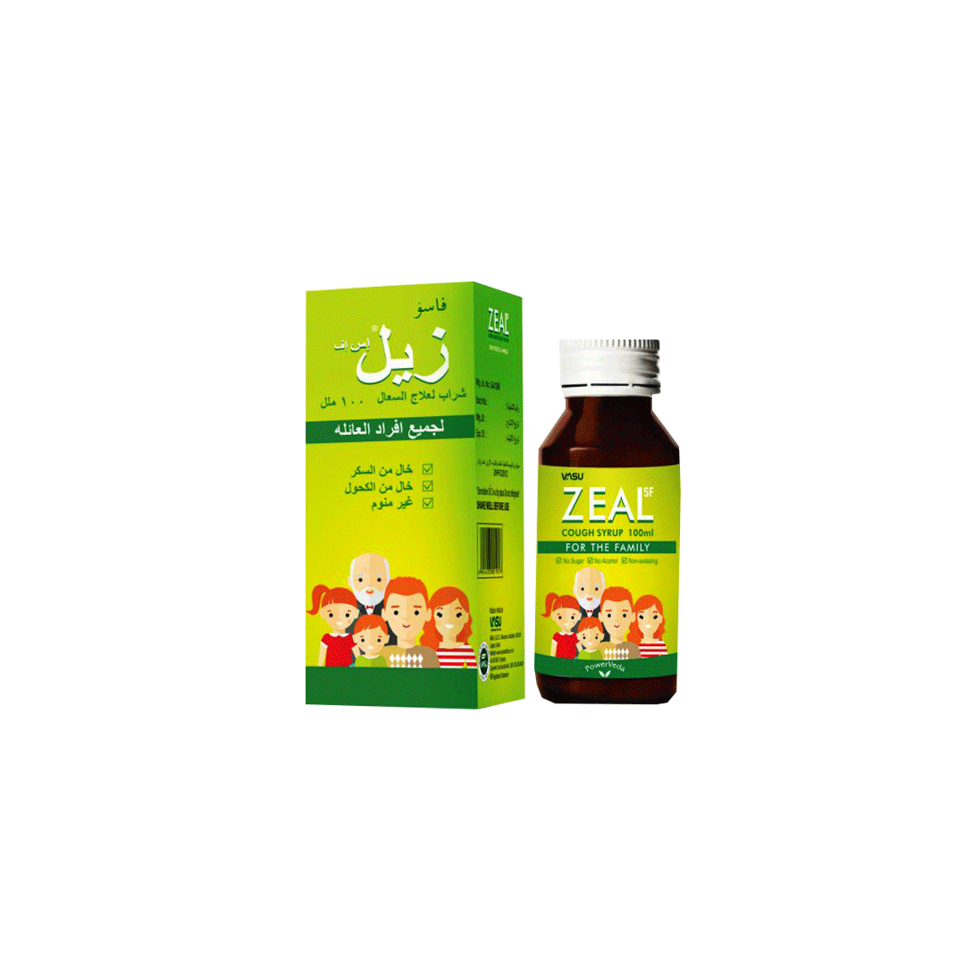 Zeal Sf Cough Syrup 100ml product available at family pharmacy online buy now at qatar doha