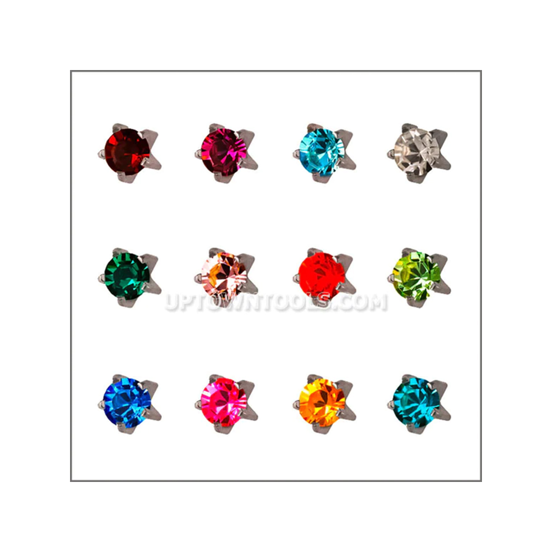 buy online Tiffani Birthstone 4Mm Assorted   Qatar Doha