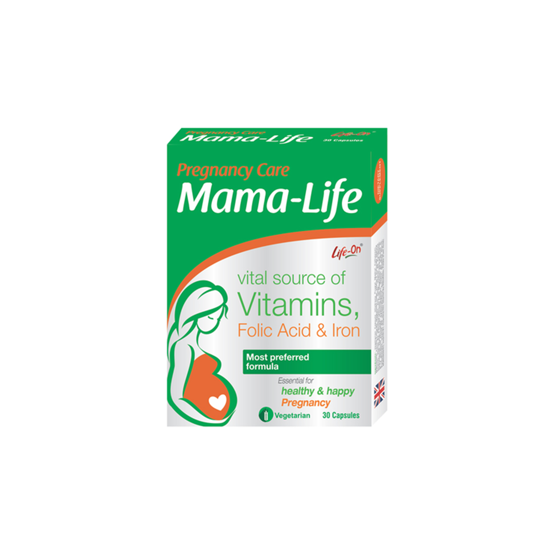 buy online Life On Mama Life Cap 30'S	   Qatar Doha