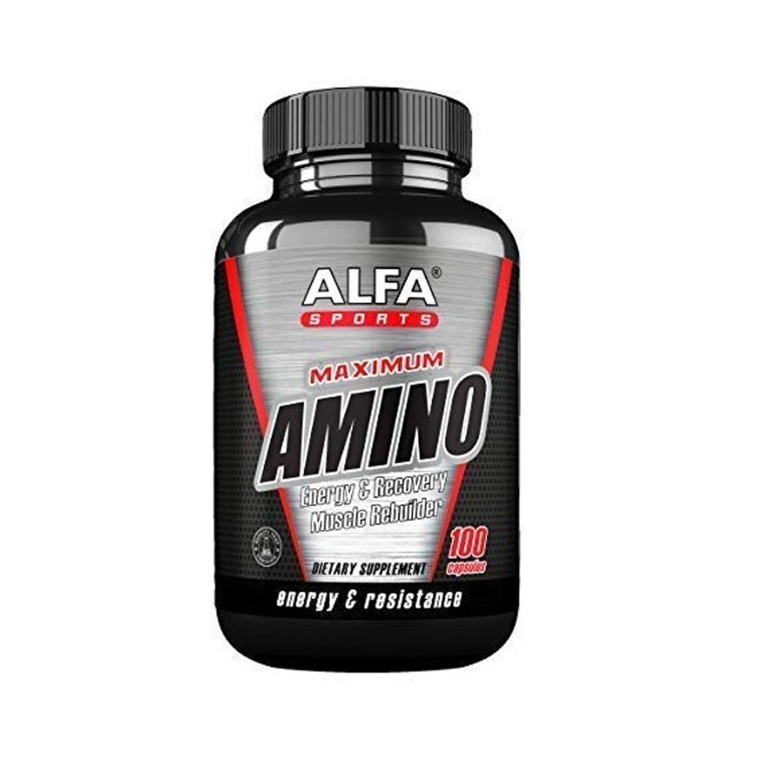 Maximum Amino Alfa Sports 100 Capsules product available at family pharmacy online buy now at qatar doha